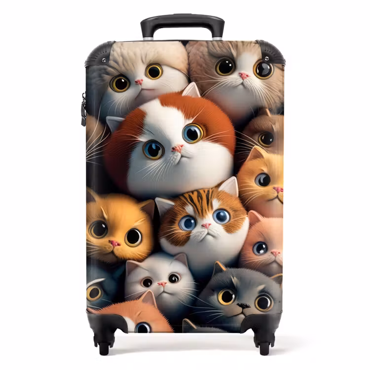 Valise - Chats orange — 1