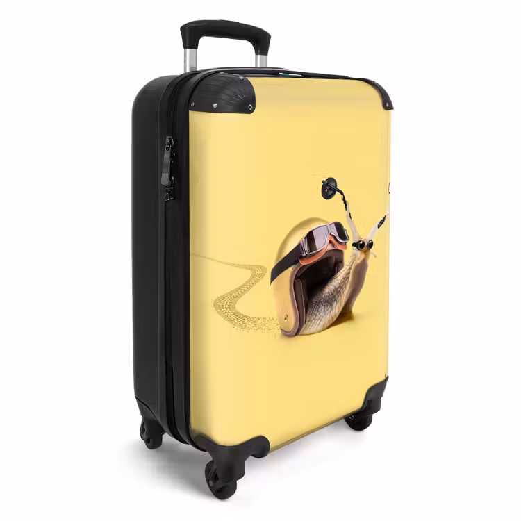 Valise - Escar-Go - Jaune — 2