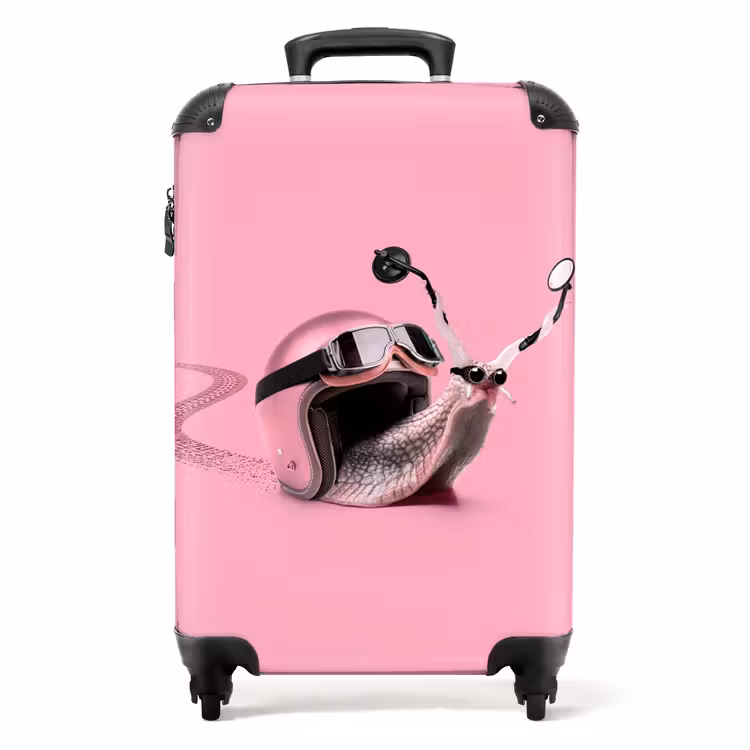 Valise -  Escar-Go - Rose — 1
