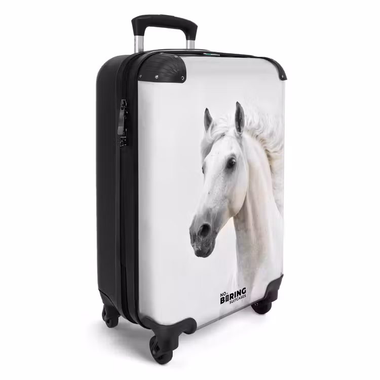 Valise - Cheval blanc à la crinière battante — 2