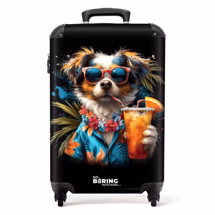 Valise -  Chien dans les sphères tropicales — 1