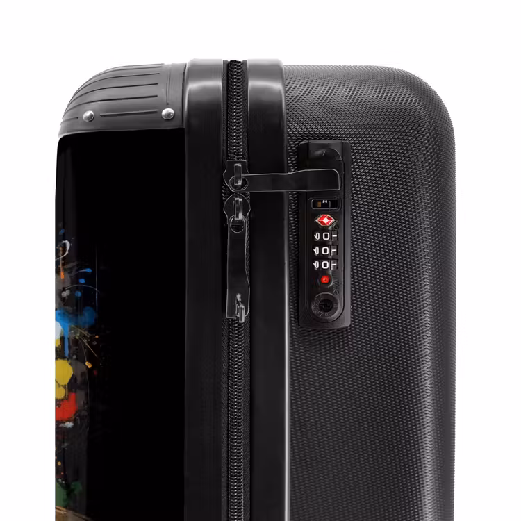 Valise - Chimpanzé avec des écouteurs et de la peinture à graffiti — 5