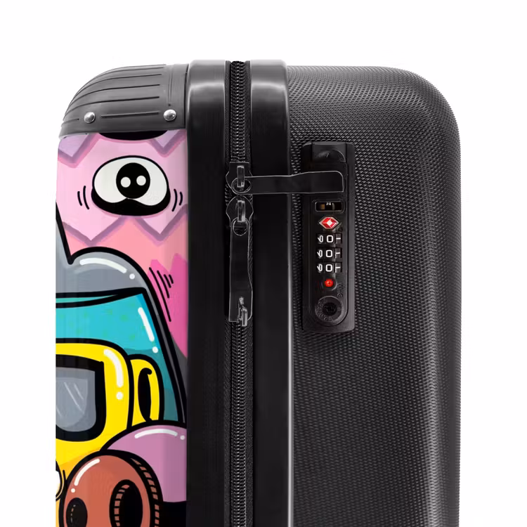 Valise - Défilé de monstres colorés — 5