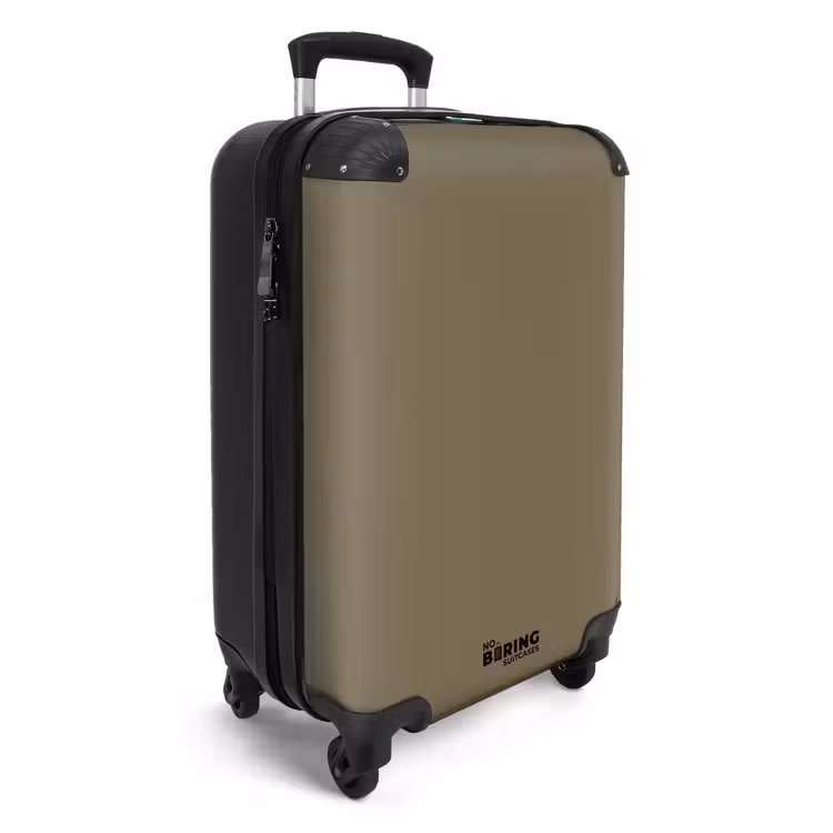 Valise - Vert olive, nuance de brun — 2