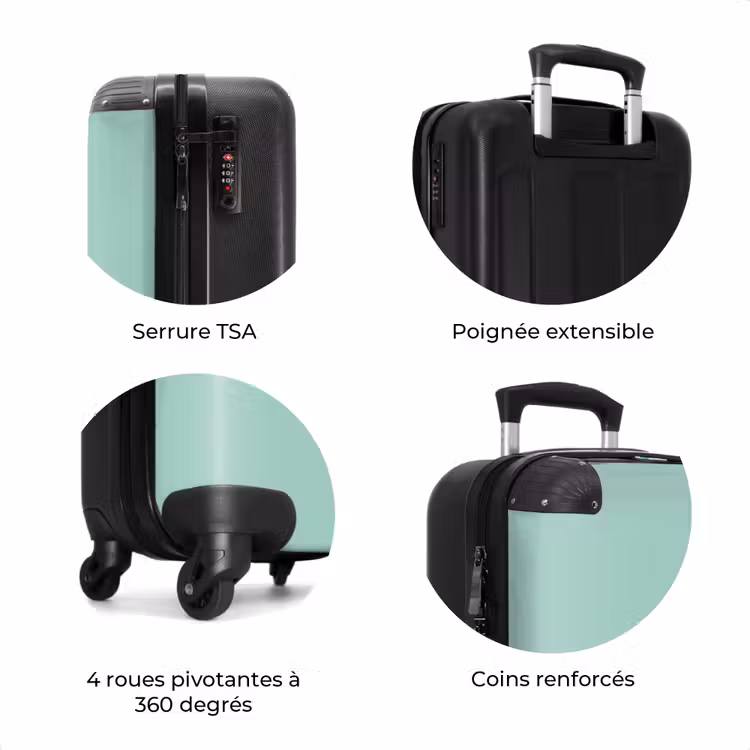 Valise - Teinte vert menthe — 7