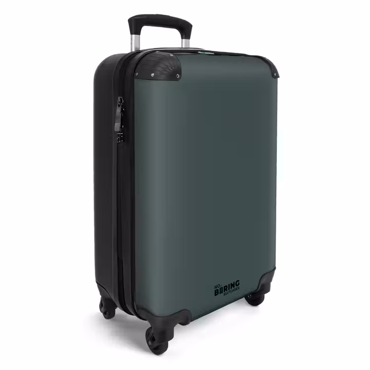 Valise - Teinte vert foncé profond — 2