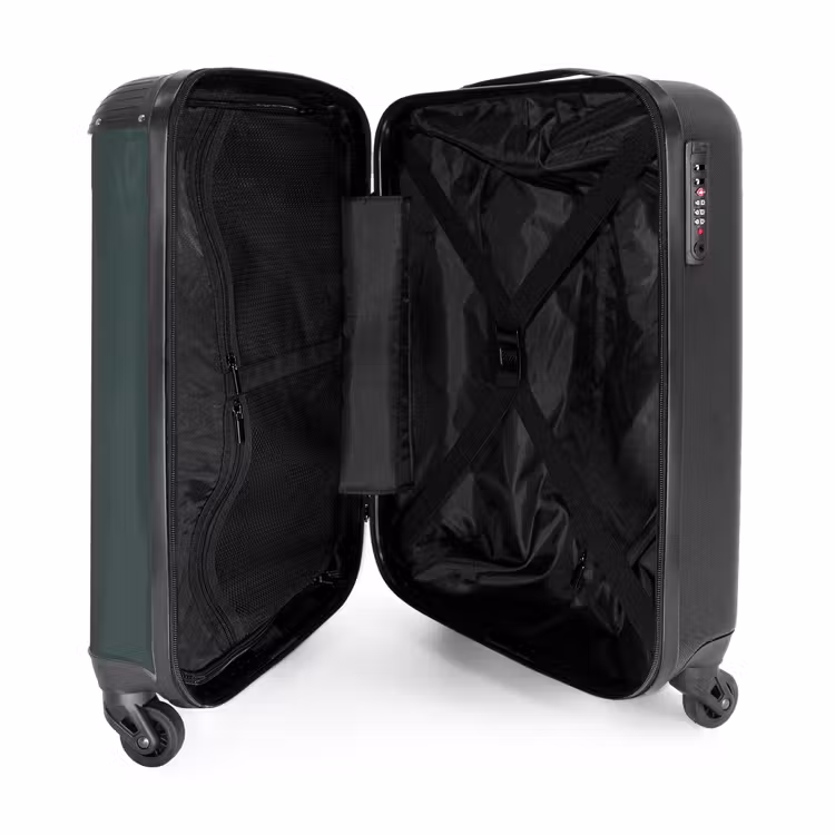 Valise - Teinte vert foncé profond — 4