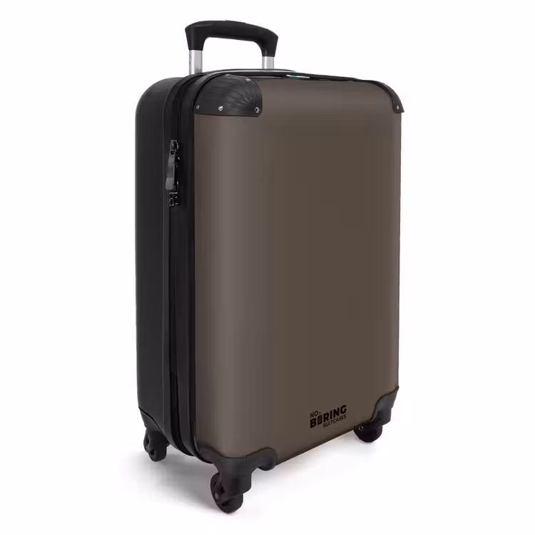 Valise - Teinte taupe foncé — 2
