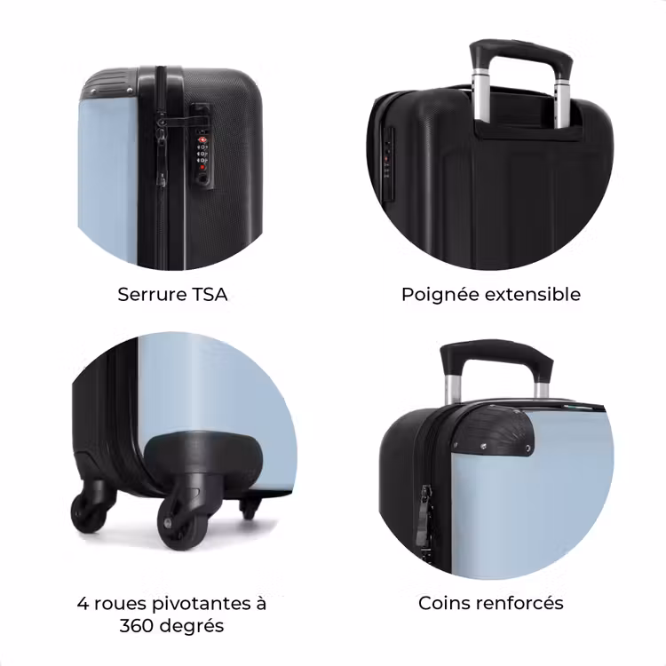 Valise - Teinte gris-bleu — 7
