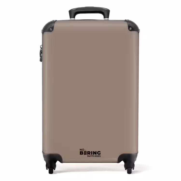 Valise - Teinte taupe terreux — 1