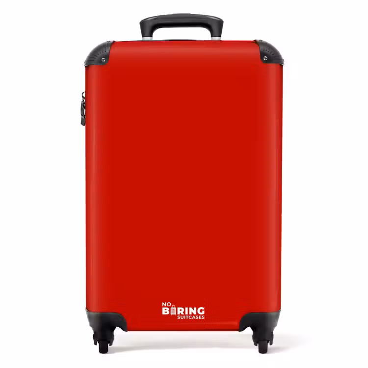 Valise - Teinte cramoisie — 1