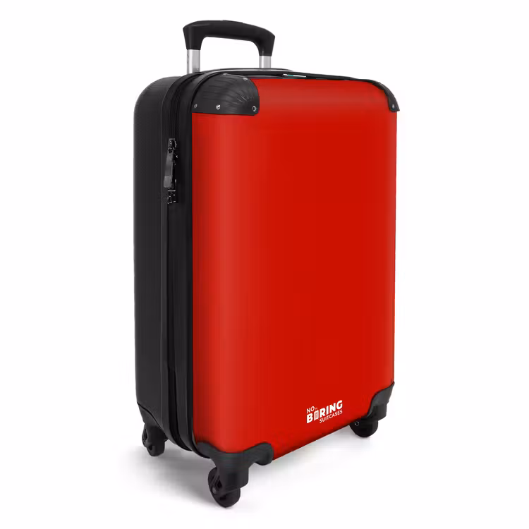 Valise - Teinte cramoisie — 2
