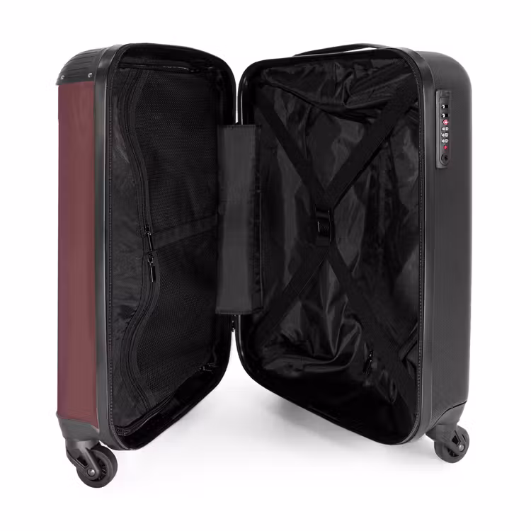 Valise - Teinte rouge-brun profond — 4