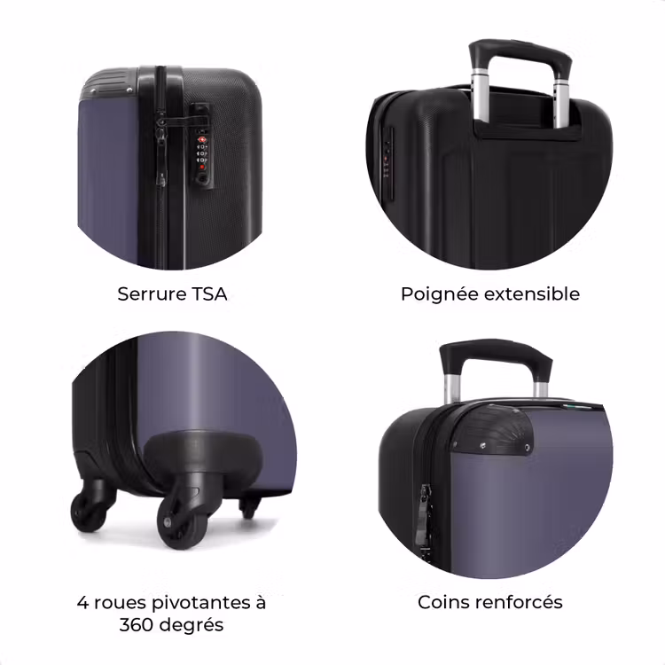 Valise - Teinte gris foncé-violet — 7