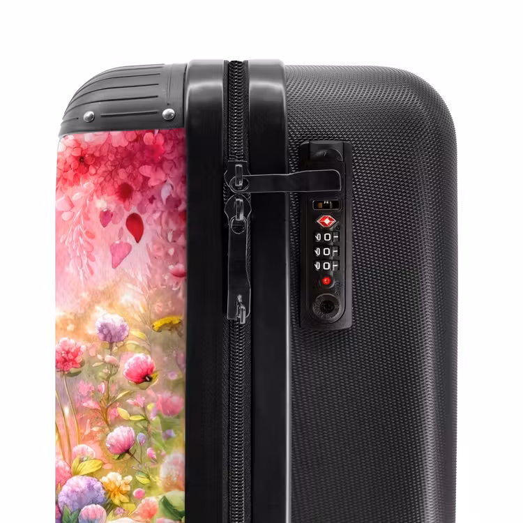 Valise - Chaton arc-en-ciel rose — 5