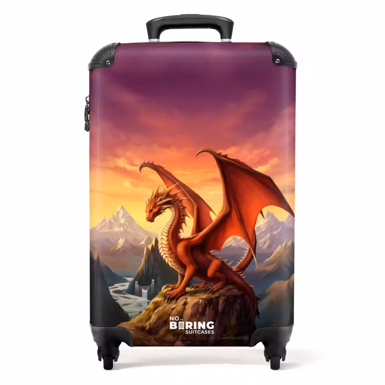 Valise -  Dragon géant rouge — 1