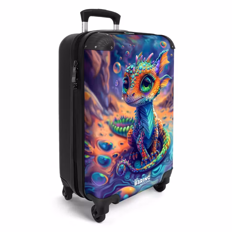 Valise - Dragon saphir orné — 2