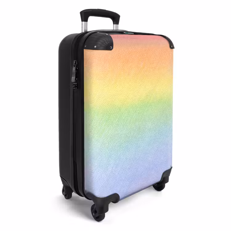 Valise - Arc-en-ciel pastel — 2