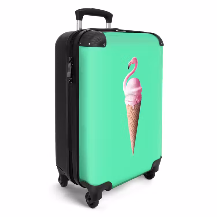 Valise - Cône flamant — 2