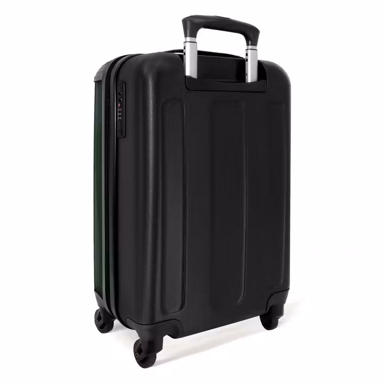 Valise - Fond vert avec double bande verticale blanche — 3