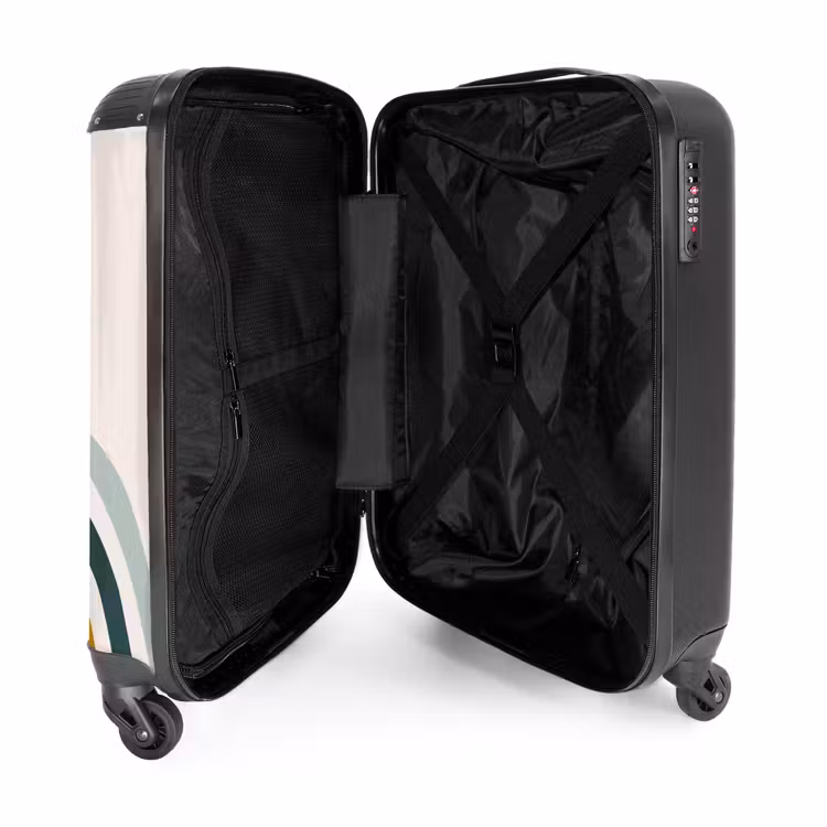 Valise -  Aqua arc-en-ciel brut — 4