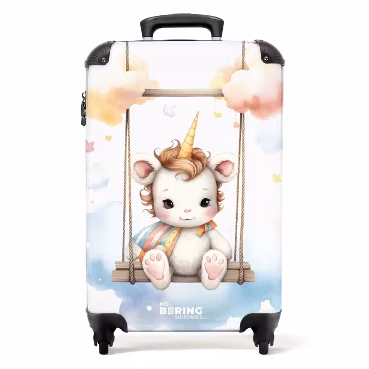 Valise - Bébé licorne à bercer — 1