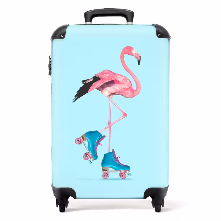 Valise - Flamant rose — 1