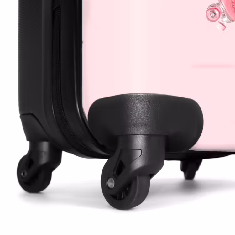 Valise - Flamant rose à roulettes — 6