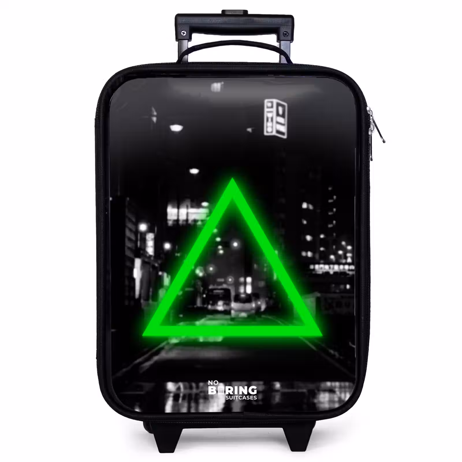 Valise enfant - Triangle vert vif — 1
