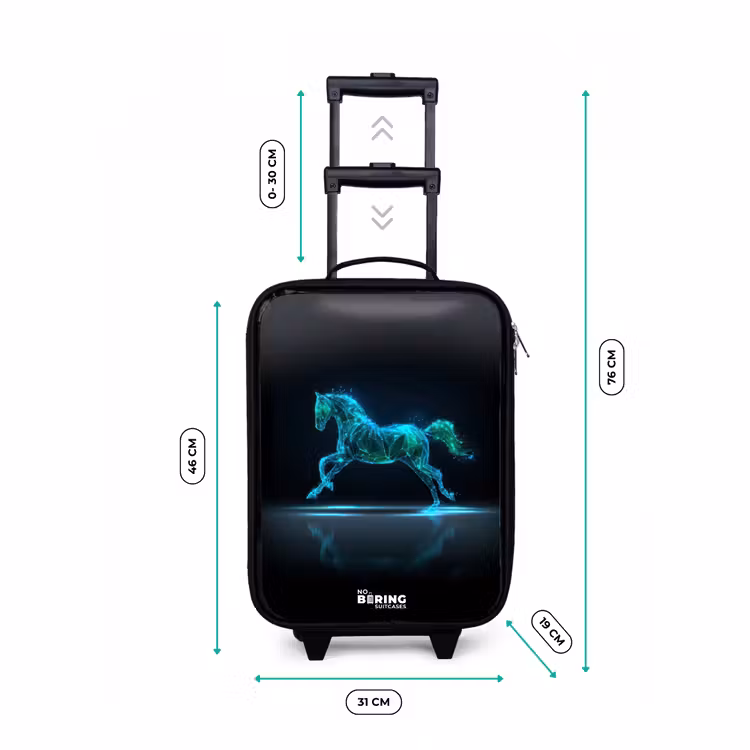 Valise enfant - Cheval futuriste au galop — 7