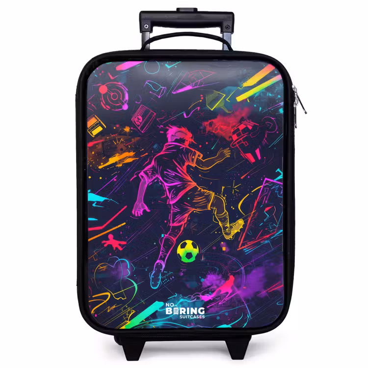 Valise enfant - Football de rue aux couleurs de l'espace — 1