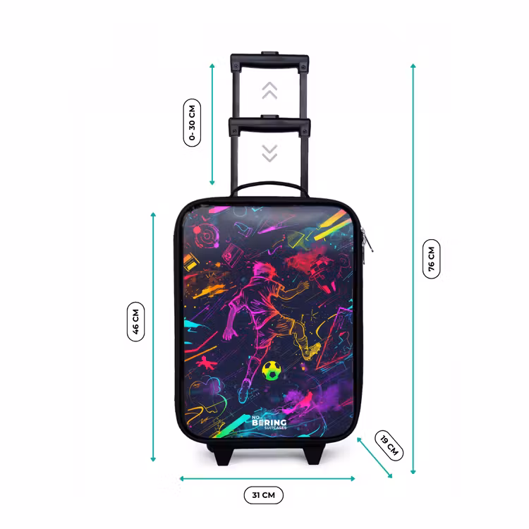 Valise enfant - Football de rue aux couleurs de l'espace — 7