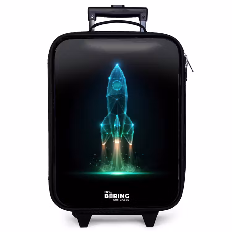 Valise enfant - Lancement d'une fusée au néon — 1
