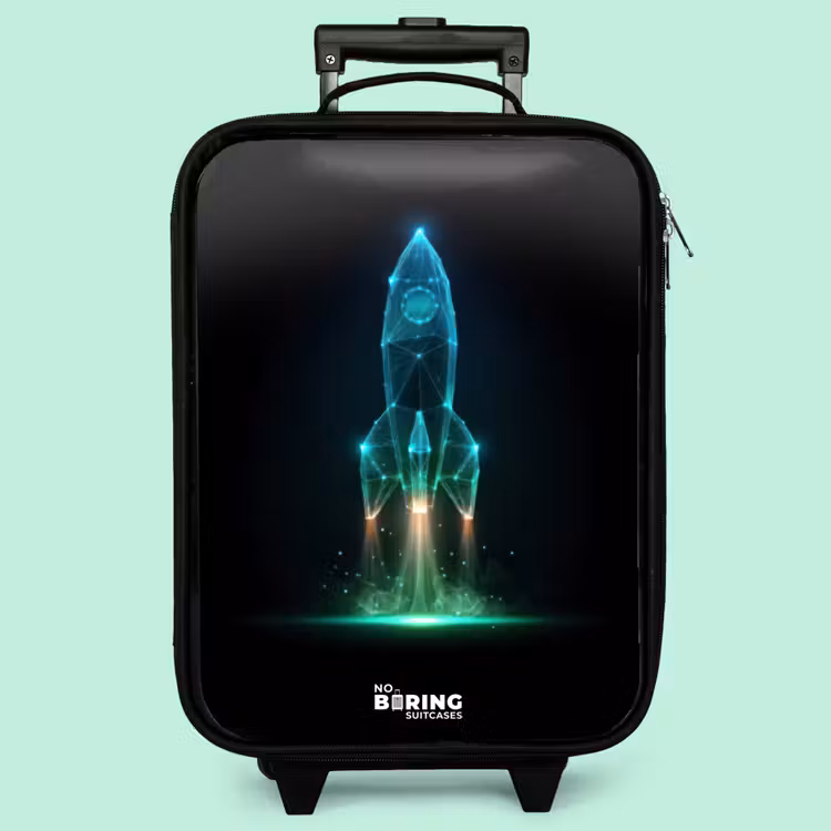 Valise enfant - Lancement d'une fusée au néon — 3