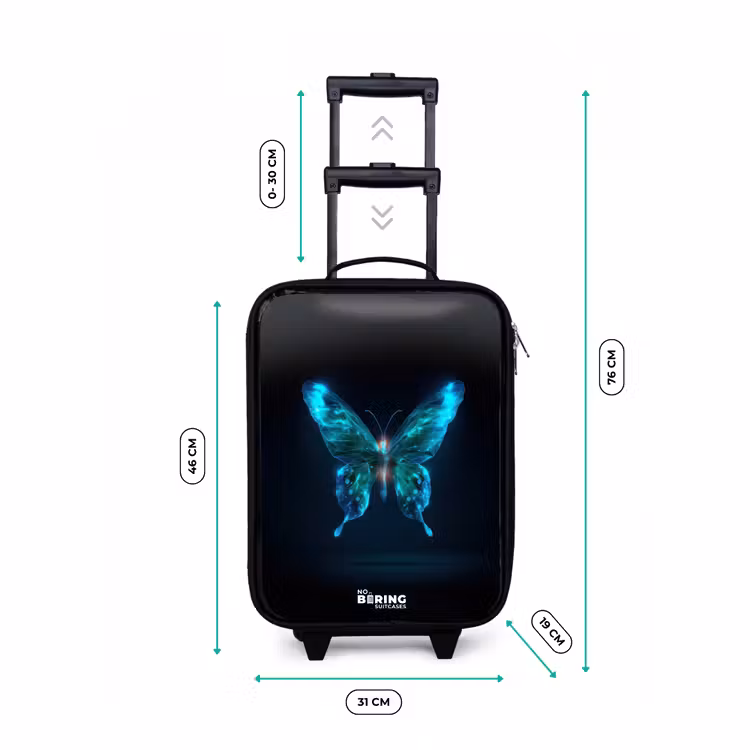 Valise enfant - Papillon numérique magique — 7