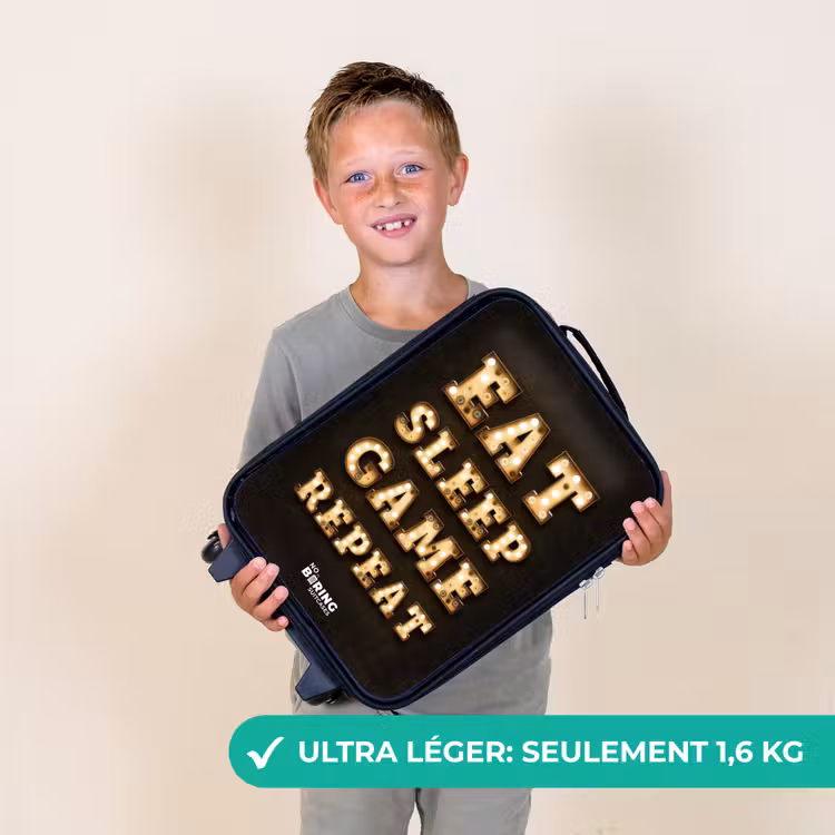 Valise enfant - Qoute avec la lumière — 2