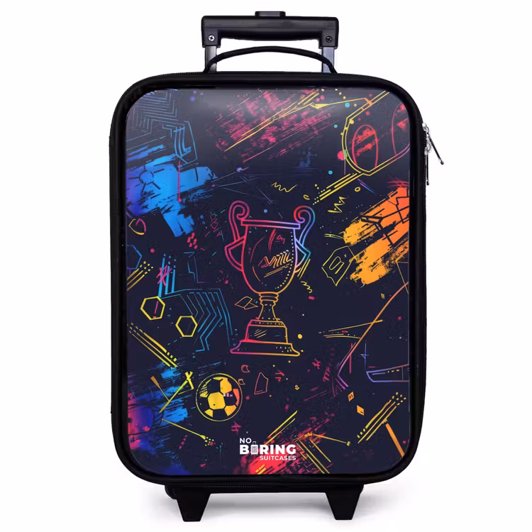 Valise enfant - Trophée sportif en néon — 1