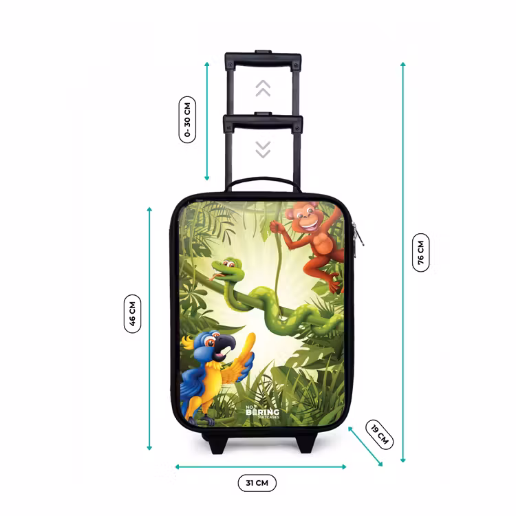Valise enfant - Animaux dans la jungle — 7