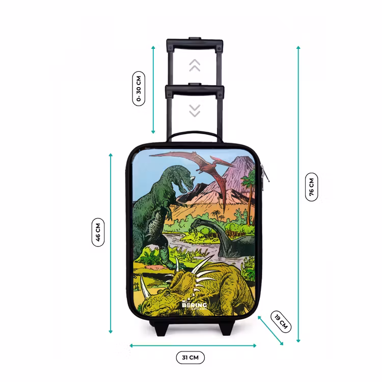 Valise enfant - Des dinosaures sur un volcan — 7
