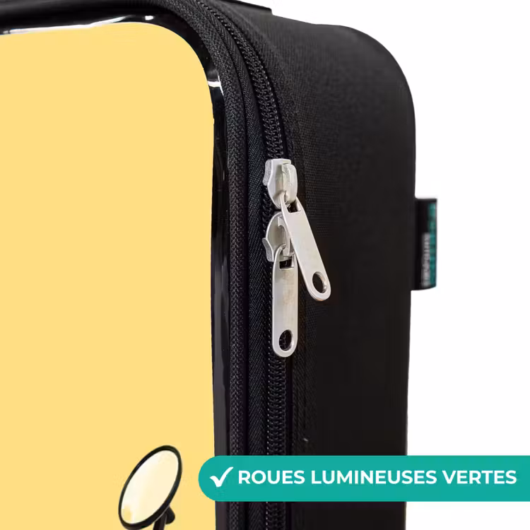Valise enfant - Escargot avec casque de moto — 6