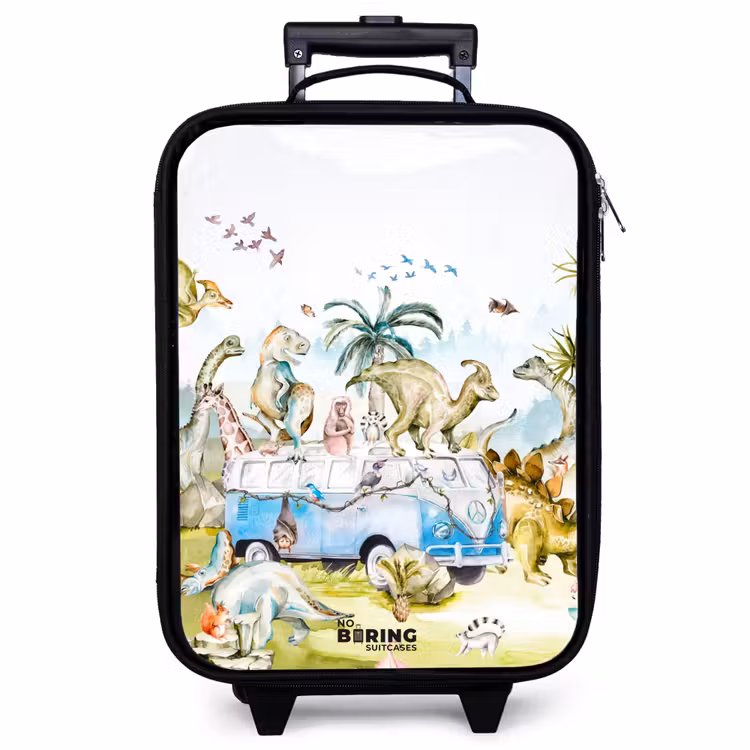 Valise enfant - Fourgon avec dinos — 1