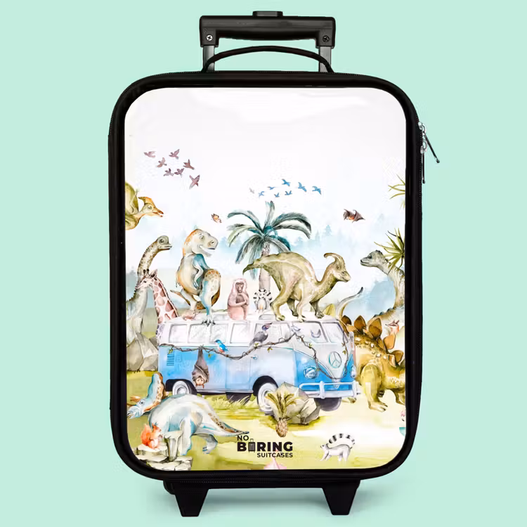 Valise enfant - Fourgon avec dinos — 3
