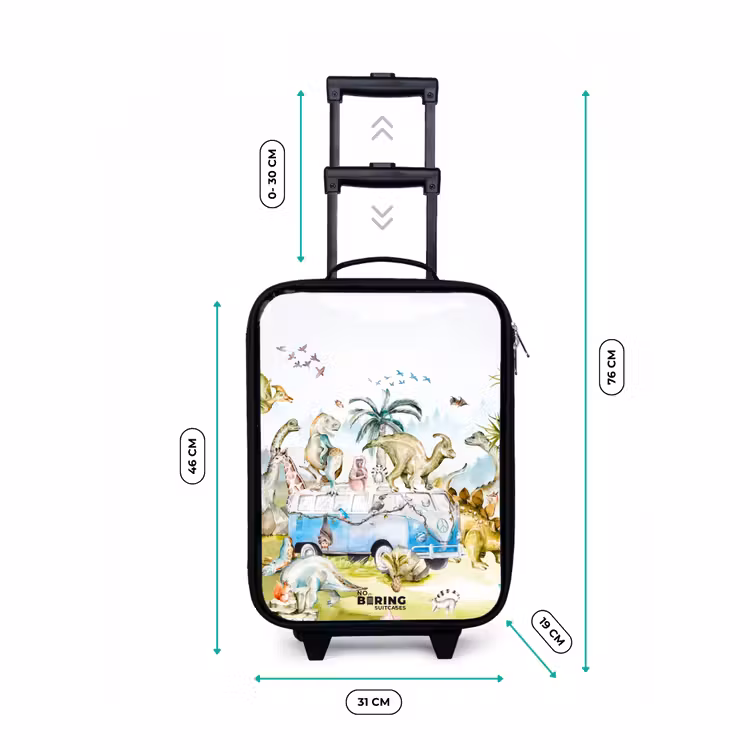 Valise enfant - Fourgon avec dinos — 7
