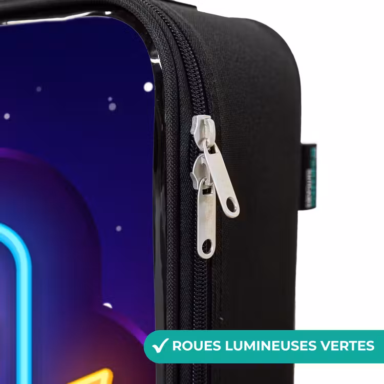 Valise enfant - Illustration en néon avec un contrôleur — 6