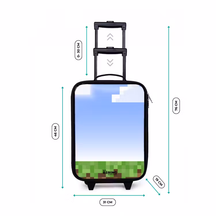 Valise enfant - Monde de pixels — 7