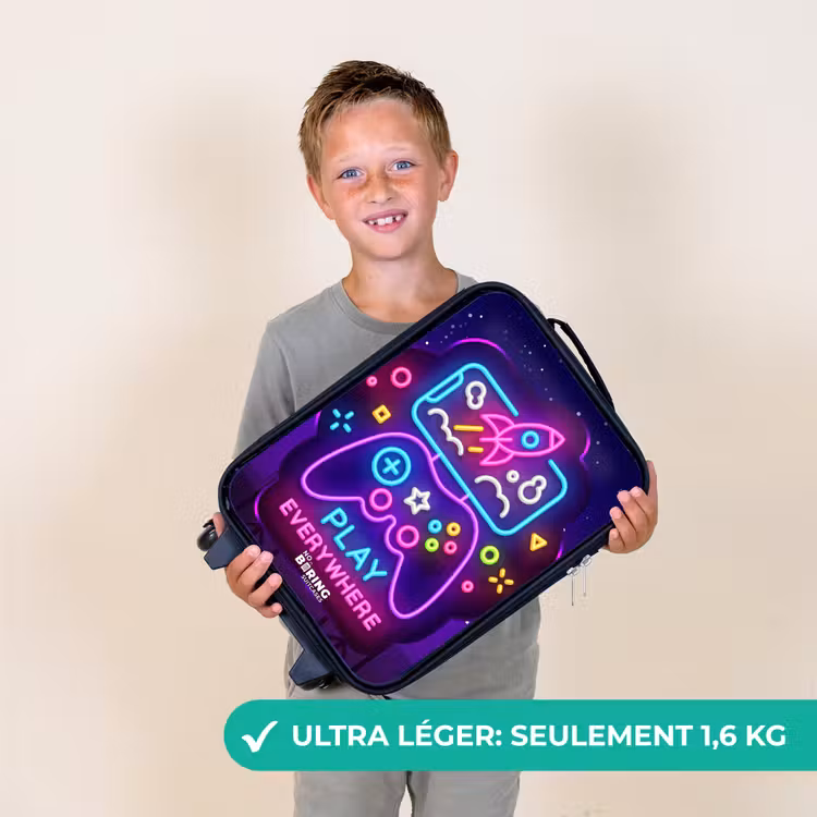 Valise enfant - Panneau néon avec contrôleur — 2