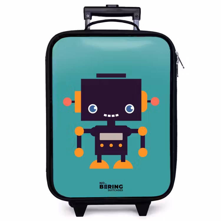 Valise enfant - Robot vert — 1