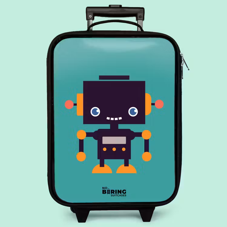 Valise enfant - Robot vert — 3