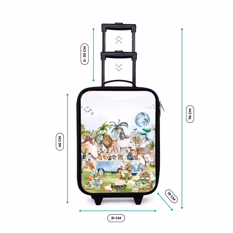Valise enfant - Van avec tous les animaux — 7