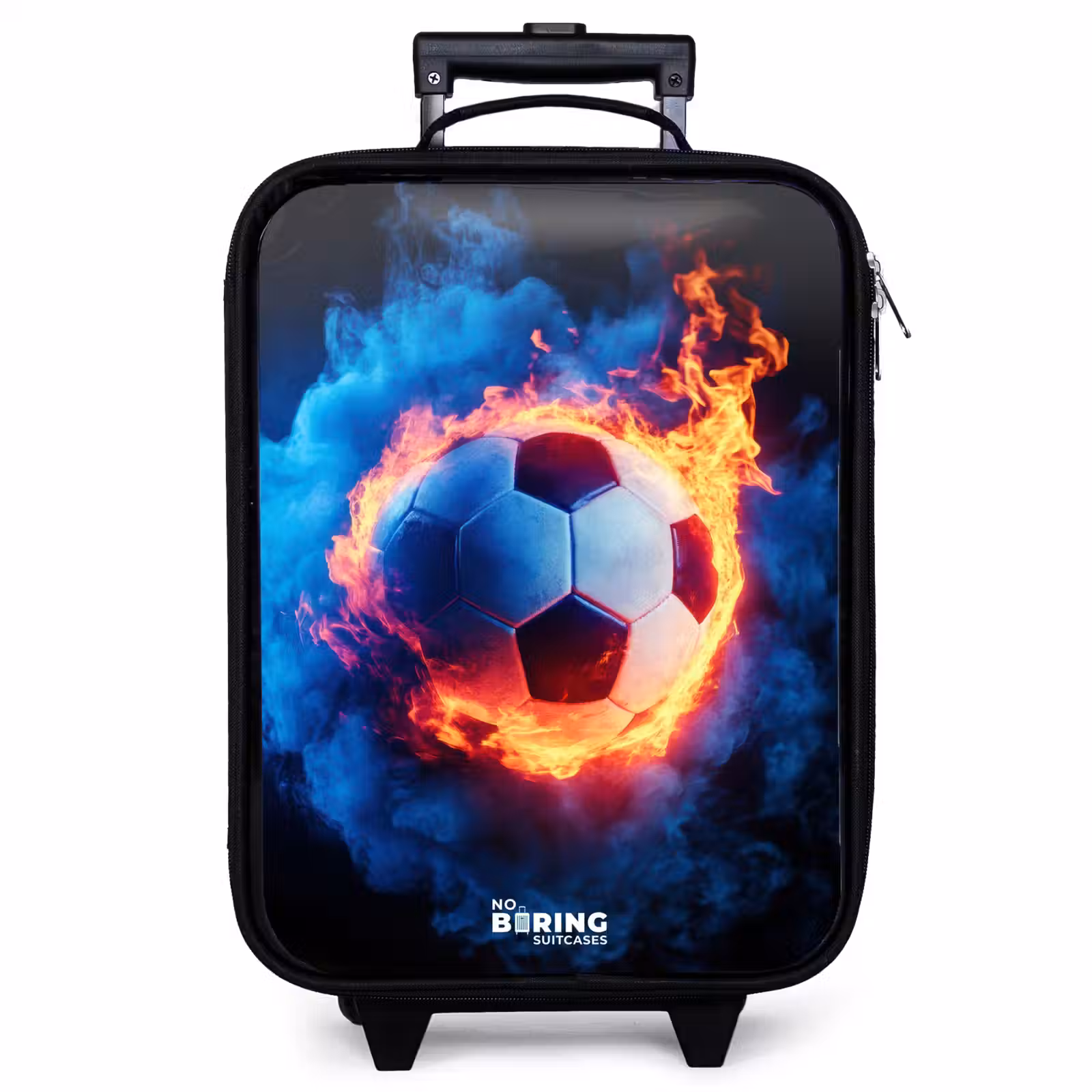 Valise enfant - Noir - Le football sur le feu et sur la glace — 1